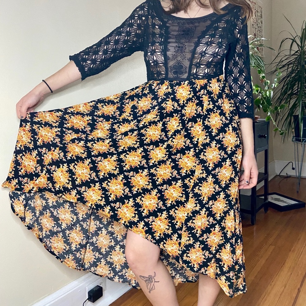 Free people high low dress